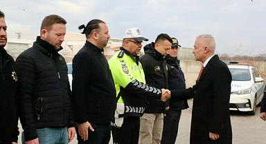 Vali Uğur Turan, Kırklareli Emniyet Müdürlüğü Şube Müdürlüklerini Ziyaret Etti