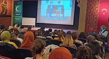 Yeşilay Kırklareli Şubesinden Pınarhisar'da Kadınlara Yönelik Bağımlılık Eğitimi