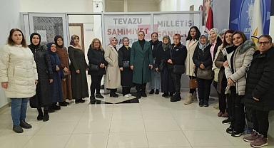 AK Parti Babaeski İlçe Kadın Kolları Haftalık Olağan Toplantısını Gerçekleştirdi