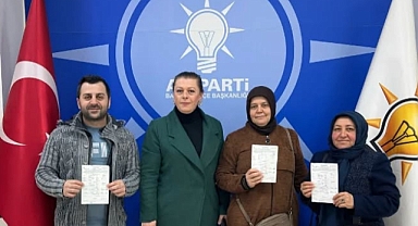 AK Parti Babaeski Kadın Kolları Üye Kayıtlarına Hız Kesmeden Devam Ediyor