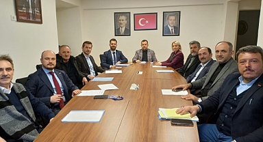 AK Parti İl ve İlçe Başkanları Büyük Kongre İçin Bir Araya Geldi