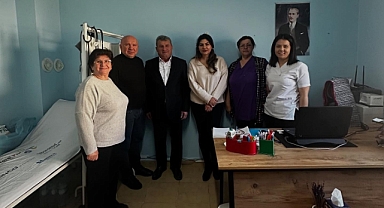 Alpullu Belediye Başkanı Orhan Saltık, Aile Sağlığı Merkezi'ni Ziyaret Etti