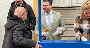 Babaeski Belediyesi Berat Kandili'nde Lokma Dağıttı