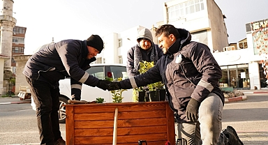 Babaeski Belediyesi Çiçeklendirme Çalışmalarıyla İlçeye Canlılık Katıyor