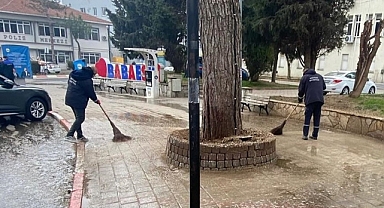 Babaeski Belediyesi Temizlik Çalışmalarını Sürdürüyor