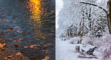 Babaeski'de Karla Karışık Yağmura Dikkat!