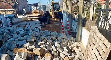 Babaeski’de Üstyapı Düzenleme Çalışmaları Devam Ediyor