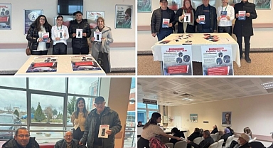 Babaeski Devlet Hastanesi’nden Ambulans Geçiş Önceliği İçin Farkındalık Standı