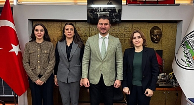 Babaeski Devlet Hastanesi Yöneticilerinden Belediye Başkanı Dr. Fırat Yayla'ya Ziyaret