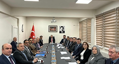 Babaeski İlçe İdare Şube Başkanları Toplantısı Düzenlendi