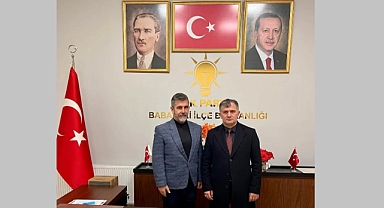 Babaeski İlçe Milli Eğitim Müdürü Özdemir’den Başkan Alkan’a Ziyaret