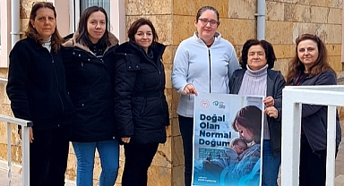Babaeski İlçe Sağlık Müdürlüğü’nden Normal Doğum İçin Farkındalık Çalışması