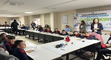 ÇOCUKLAR SUYUN GELECEĞİ İÇİN BİR ARAYA GELDİ