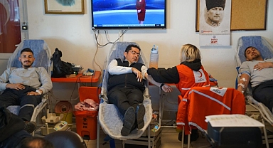 Çorlu Belediyesi Personeli Kan Bağışında Bulundu