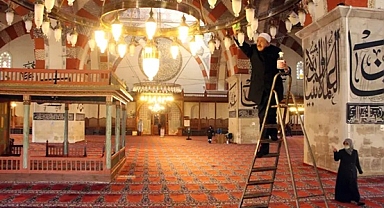 Edirne’de camilerde ramazan hazırlığı