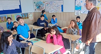 İlçe Milli Eğitim Müdürü Selahattin Özdemir’den Fatih İlkokulu’na Ziyaret
