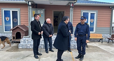 Kaymakam Kemal Balaban Kıyıköy Sahil Güvenlik Komutanlığına Ziyarette Bulundu