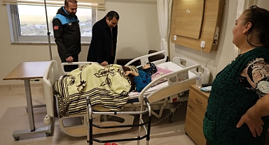 Kaymakam Kemal Balaban, Vize Devlet Hastanesini Ziyaret Etti