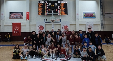 Kırklareli Belediye Başkanı Derya Bulut’tan Kadın Basketbol Takımına Tebrik