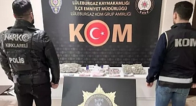 Kırklareli'de uyuşturucu operasyonunda 1 tutuklama