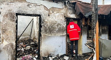 Kırklareli Dolhan Köyü'nde Yangın Sonrası Yardım Çalışmaları Başlatıldı
