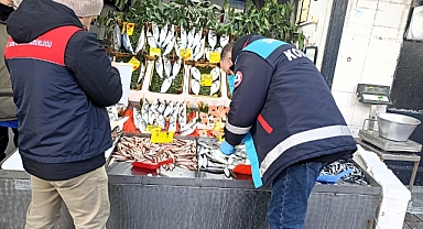 Kırklareli'nde Su Ürünleri Satış Noktalarına Denetim Uygulandı