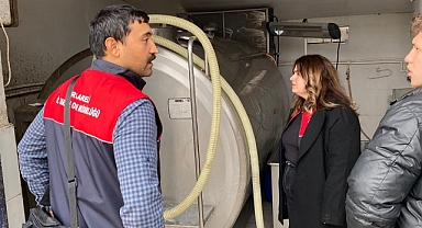 Kofçaz İlçe Tarım ve Orman Müdürlüğü'nden Süt Toplama Merkezi Denetimleri