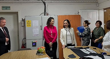 Nihal Turan ve Filiz Canbaş Köse, Kırklareli Halk Eğitimi Merkezi'ni Ziyaret Etti