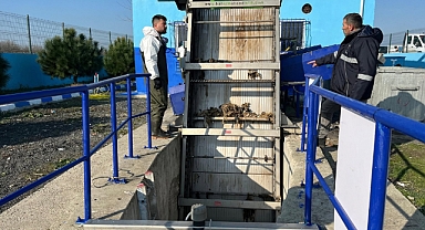 TESKİ EKİPLERİNDEN ERGENE ATIKSU TERFİ MERKEZİNDE KAPSAMLI BAKIM VE ONARIM ÇALIŞMASI