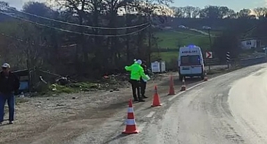 TIR ile çarpışan motosikletin sürücüsü öldü