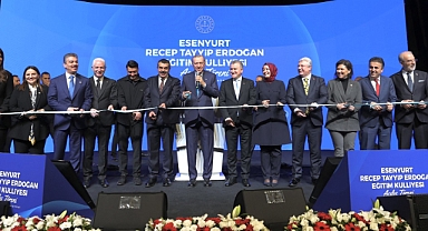 TÜRKİYE'NİN EN BÜYÜK LİSE YERLEŞKESİ, CUMHURBAŞKANI ERDOĞAN VE BAKAN TEKİN'İN KATILDIĞI TÖRENLE HİZMETE AÇILDI