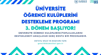 ÜNİDES 3. Dönem Başvuruları Başladı! Gençler İçin Büyük Fırsat