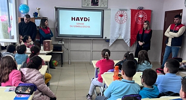 Vize’de İlkokul Öğrencilerine Su Verimliliği ve Gıda İsrafı Eğitimi