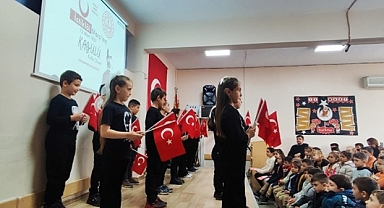 Alpullu Şeker İlkokulu’nda İstiklal Marşı’nın Kabulü ve Mehmet Akif Ersoy’u Anma Günü Kutlandı
