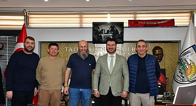 Başkan Fırat Yayla, Çetin Altay’ı Ağırladı