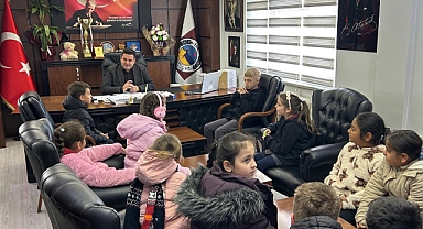 Başkan İsmail Özen Minik Öğrencilerle Buluştu