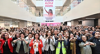 CANDAN BAŞKAN, KADIN ÇALIŞANLARIN 8 MART DÜNYA KADINLAR GÜNÜNÜ KUTLADI