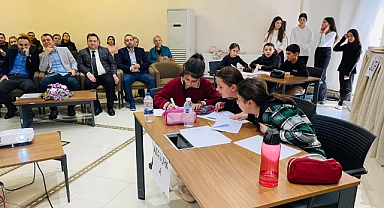 Demirköy’de Ortaokullar Arası Bilgi Yarışması Heyecanı