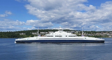 DÜNYANIN EN BÜYÜK ELEKTRİKLİ FERİBOTU TÜRK ESERİ