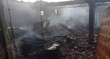 Edirne’de ahır yangını; 6 inek ve 5 keçi öldü