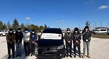 Kırklareli'de 45 kaçak göçmen yakalandı