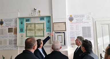 Kırklareli Heyeti, Bulgaristan Şumnu İmam Hatip Lisesi'ni Ziyaret Etti