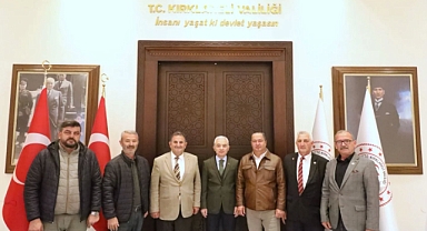 Kırklareli Valisi Uğur Turan’dan Önemli Ziyaretçileri Kabul