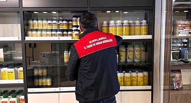 Lüleburgaz’da Bitki Koruma Ürünleri Denetimleri Devam Ediyor