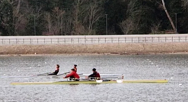 Meriç Nehri'nde Büyükler Türkiye Kürek Şampiyonası hazırlıkları tamamlandı