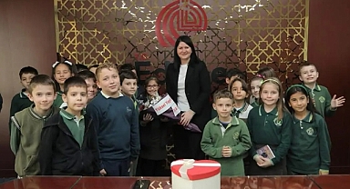 MİNİK ÖĞRENCİLERDEN EDİRNE BELEDİYESİ’NE ZİYARET