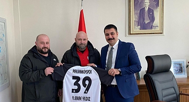 Pehlivanköyspor'dan Kaymakam Yıldız’a Anlamlı Ziyaret