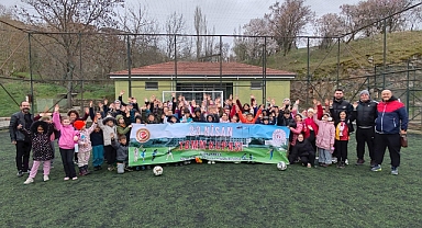 Üsküp’te 23 Nisan TBMM Kupası Futbol Turnuvası Düzenlendi
