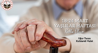 Vali Uğur Turan’dan Yaşlılar Haftası Mesajı
