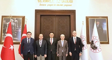 Vali Uğur Turan, Göç İdaresi Heyetini Ağırladı